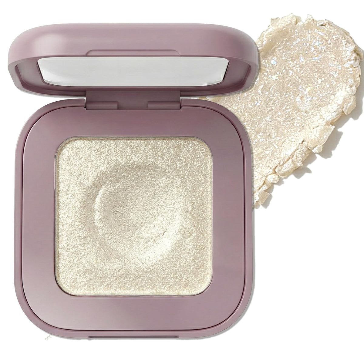 Enfuntins front compact showing off-white gold sparkle for luminous lids