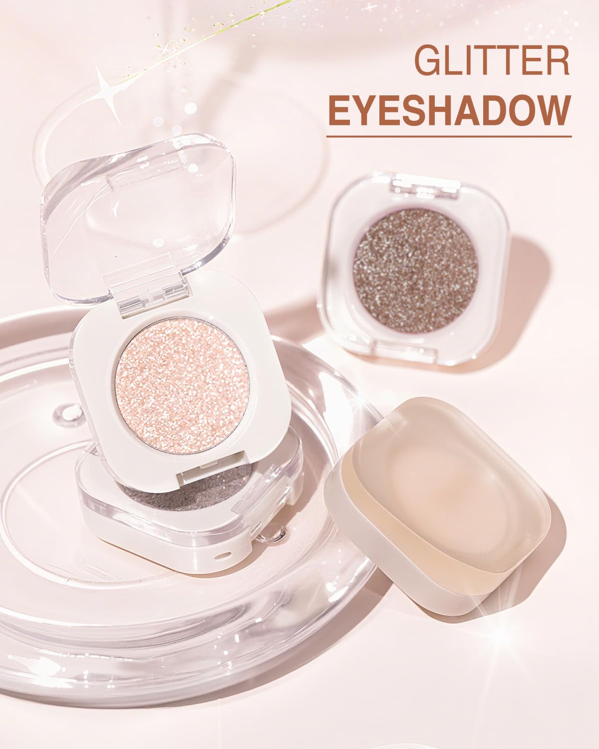 Enfuntins layered over eyeliner showing defined glossy lash line