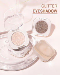 Enfuntins layered over eyeliner showing defined glossy lash line