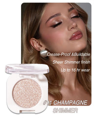 Enfuntins pearl champagne swatch closeup showing cool luminous highlight