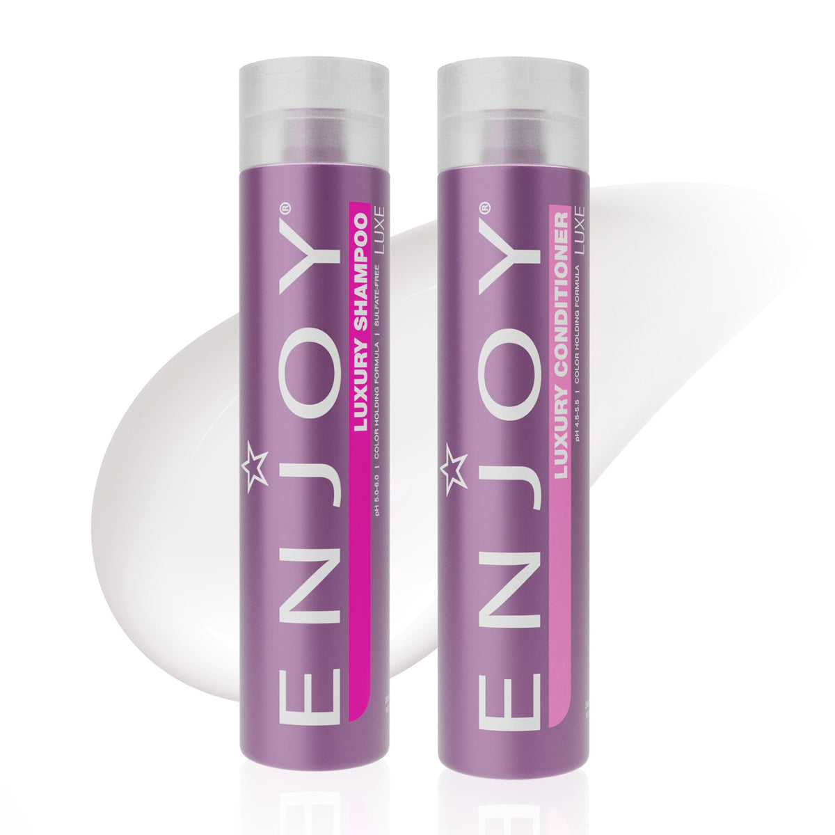 Enjoy front packaging showing both bottles and brand clarity