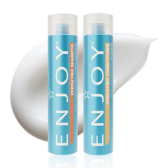 Enjoy front packaging showing both bottles and benefits