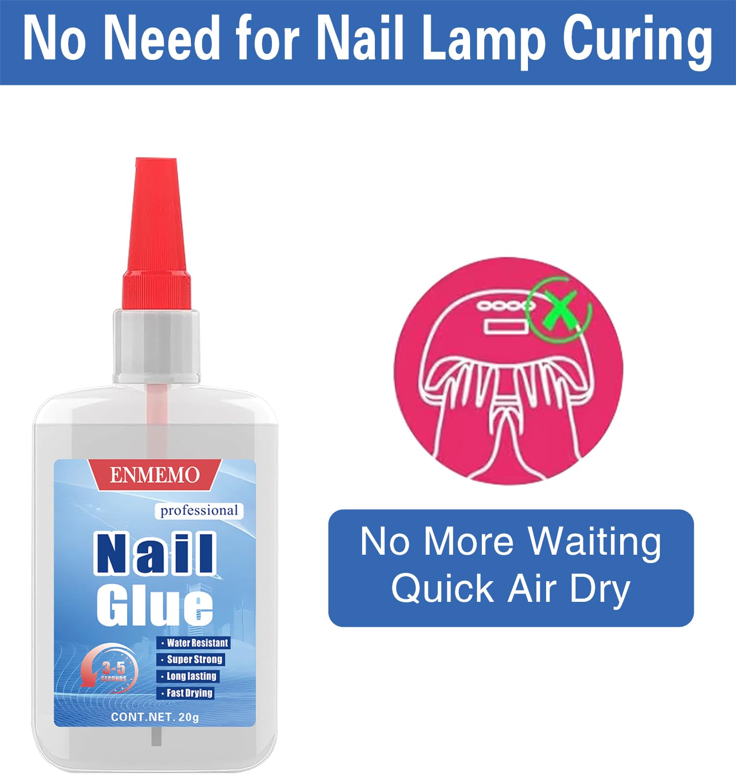 ENMEMO precision nozzle detail for accurate drops and reduced mess during use