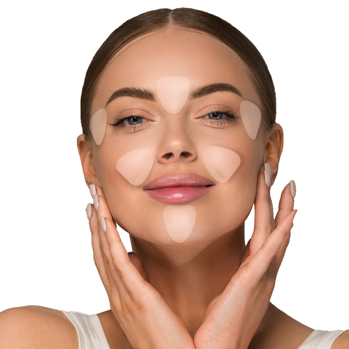 ENROSLU front packaging showing 256 clear wrinkle patches and brand benefit