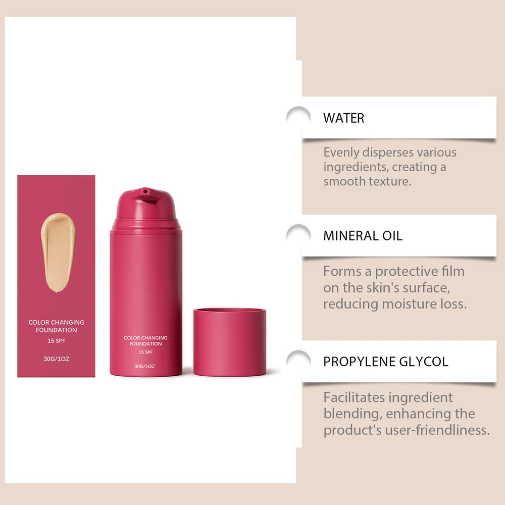 ensthee label detail showing SPF 15 and ingredient clarity benefit