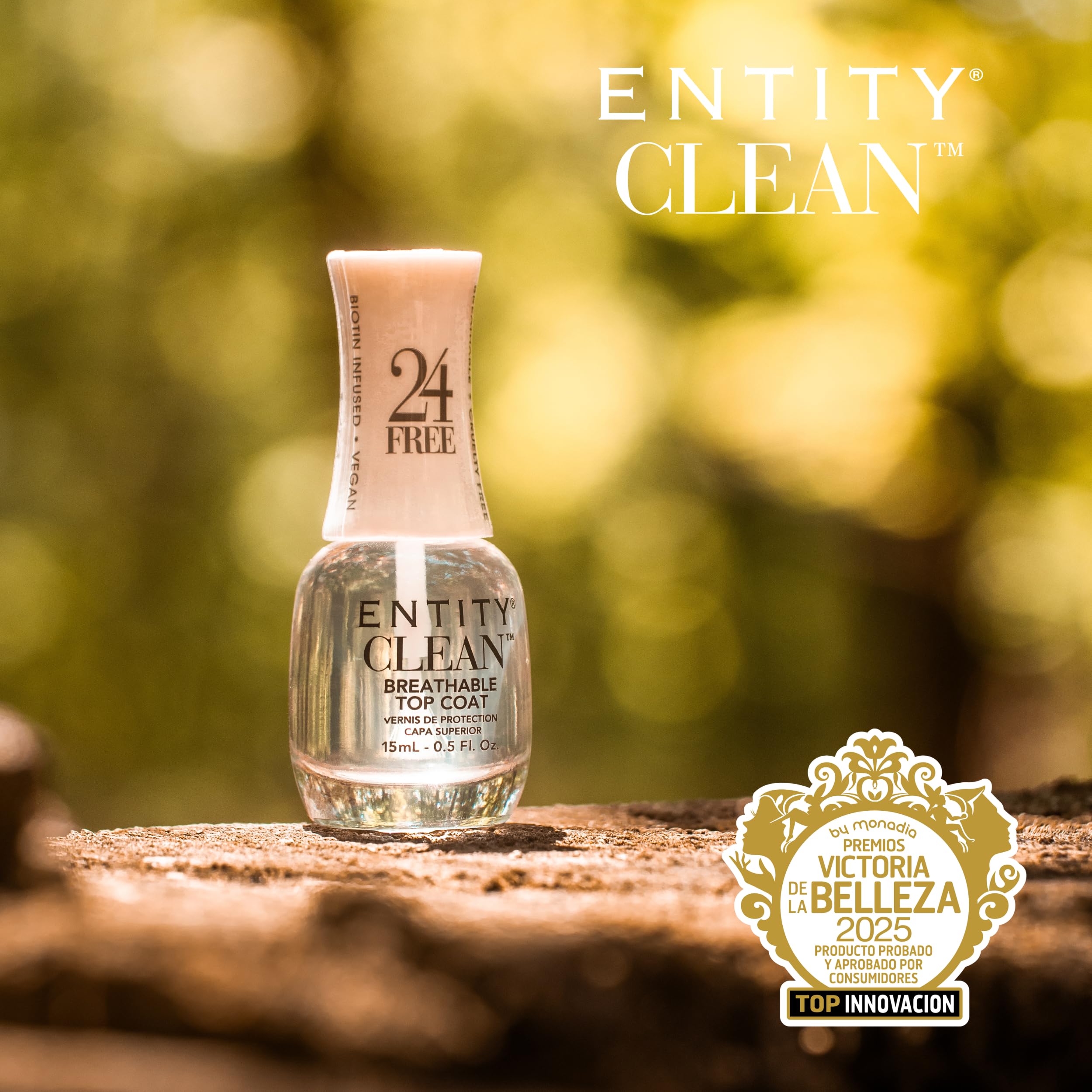 Entity Clean in a lifestyle manicure setting highlighting professional results