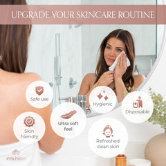enviskin towel held in hand demonstrating large 10x12 size and easy handling