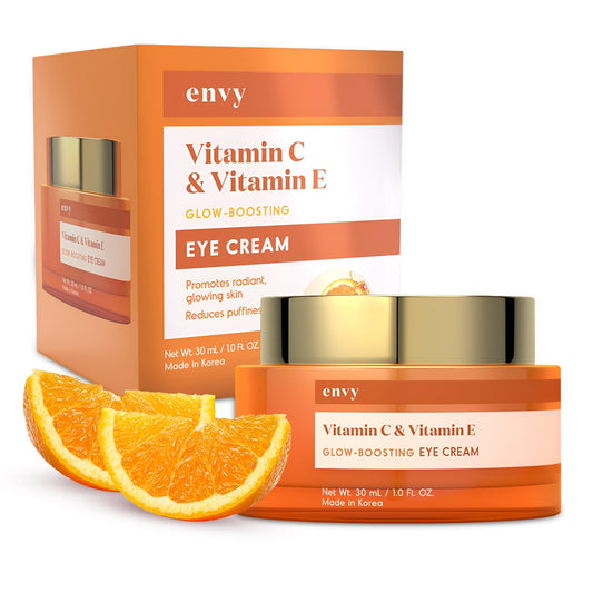 Envy front packaging showing jar and box, highlights clean vegan formula