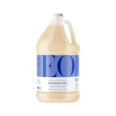 EO front bottle showing 1 gallon refill and eco packaging benefit