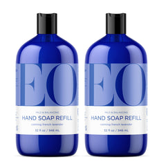 EO front packaging showing two 32oz bottles and brand clarity benefits