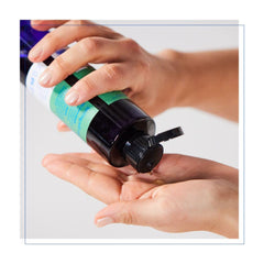 EO oil spread on skin showing quick absorption and hydrated finish