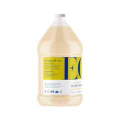 EO label close-up highlighting ingredients and essential oil benefit