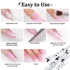 eodci finished manicure in neutral setting showing durable glitter nails for long-lasting wear benefit