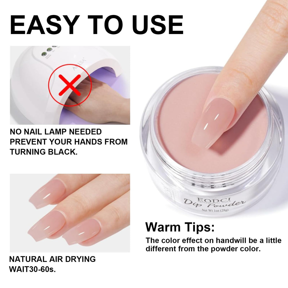 eodci size comparison with coin showing 1 oz capacity for multiple manicures benefit