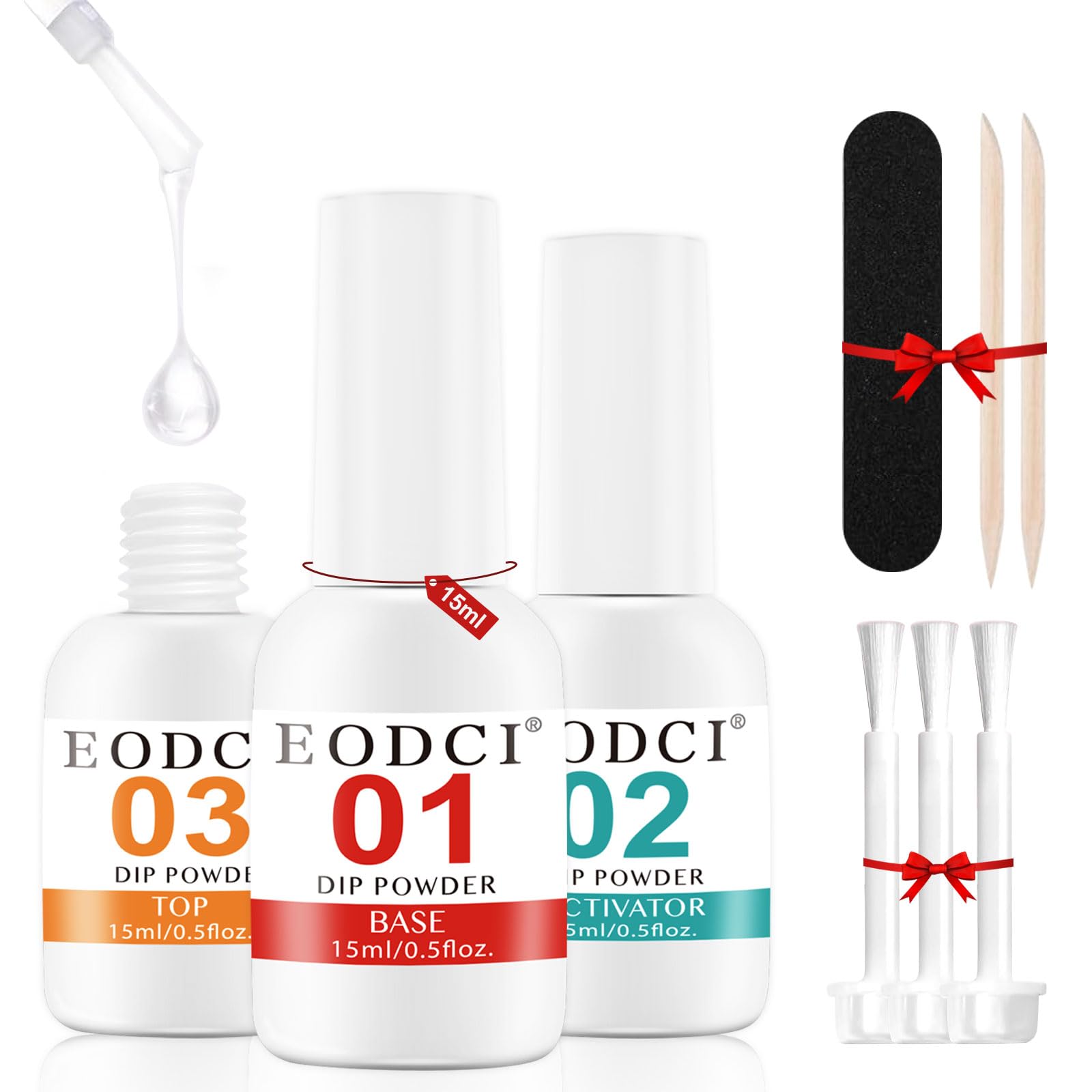 eodci front packaging showing full dip liquid set and professional benefits