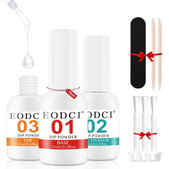 eodci front packaging showing full dip liquid set and professional benefits