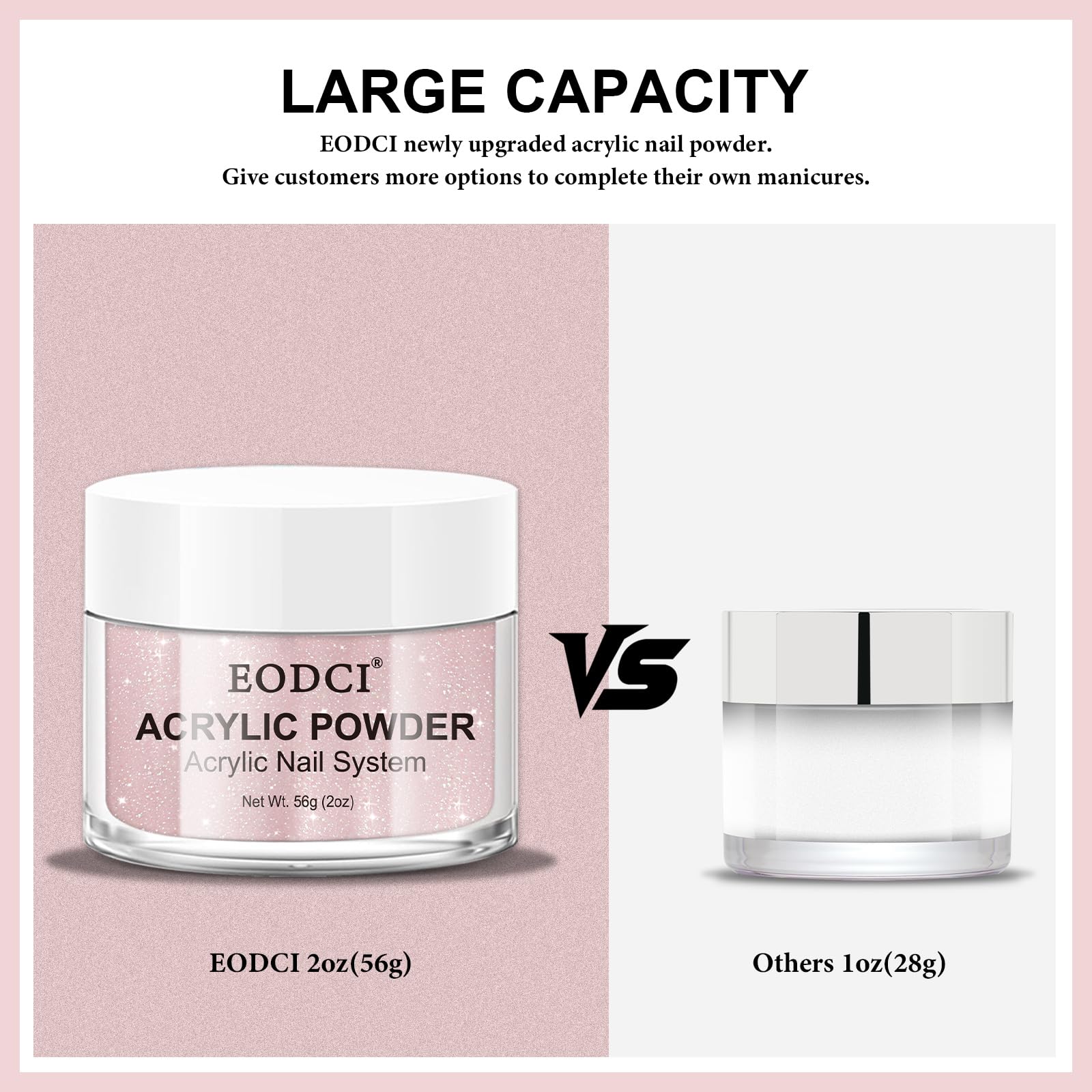 hands using eodci powder to sculpt acrylic extensions, professional shaping benefit