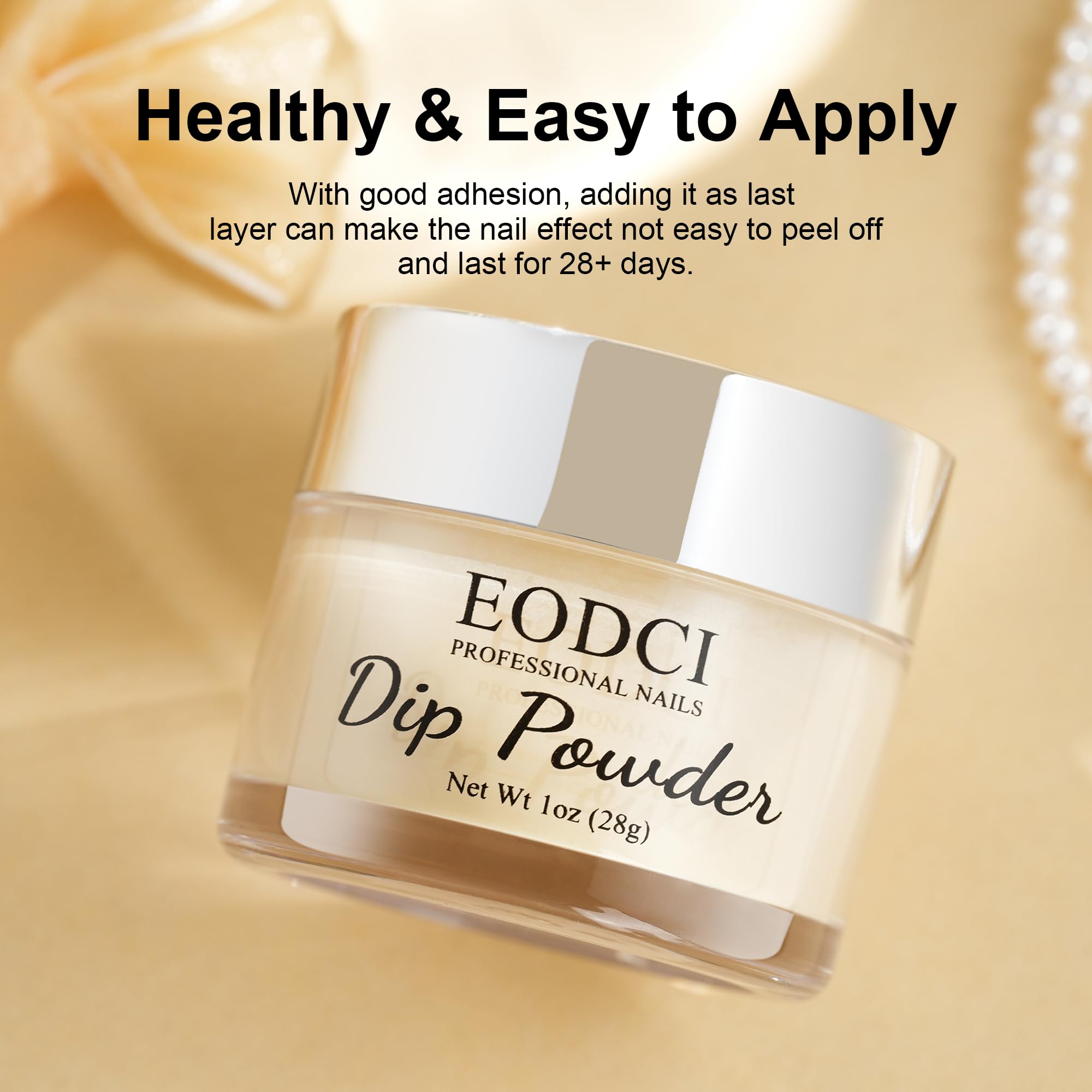 close-up texture of eodci powder showing fine grain for smooth application and even coverage