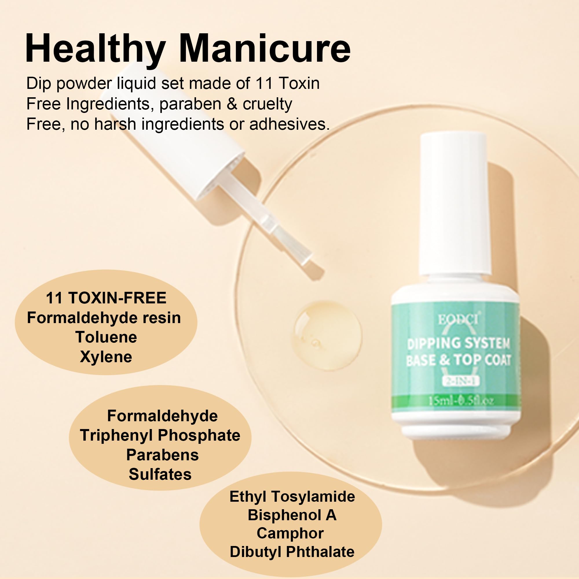 eodci top coat gloss closeup highlighting diamond shine and anti-scratch protection