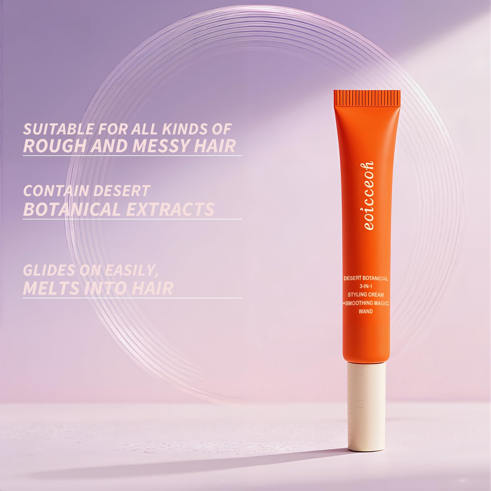 EOICCEOH applying cream to edges for defined hairline and long-lasting control