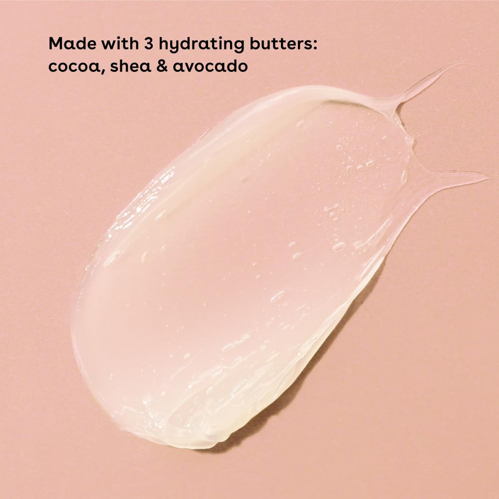eos Birthday Cake tub lid close-up highlighting flavor and comforting scent