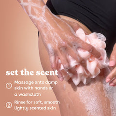 eos creamy gel texture close-up showcasing hydrating formula benefit