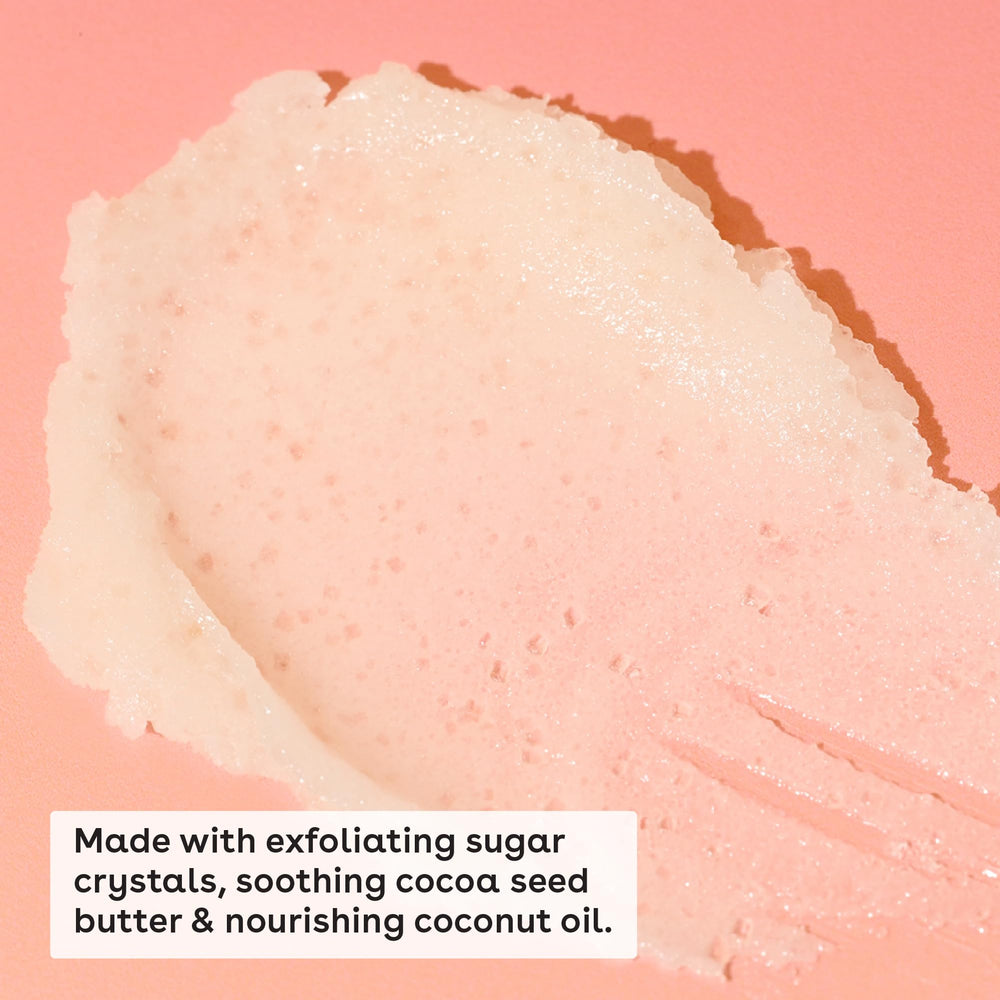 eos Marshmallow Fluff Super Balm top view highlighting creamy texture and long-lasting moisture