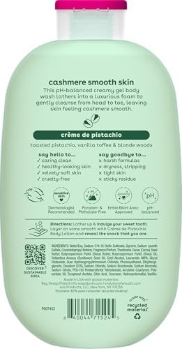 eos bottle next to hand to show 16 fl oz size and ergonomic pump