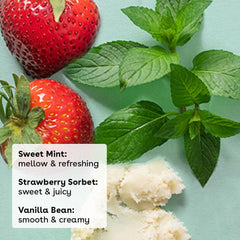 eos vanilla bean balm twist-top close-up highlighting smooth balm surface and gentle scent