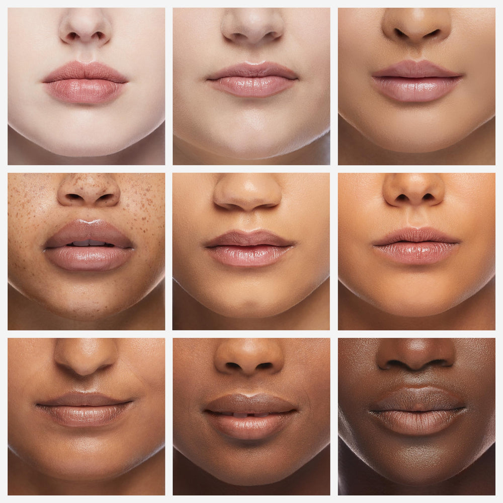 eos Watermelon Frosé applied to lips demonstrating quick hydrating benefit