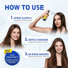Eozier ingredients label close-up highlighting biotin and castor oil