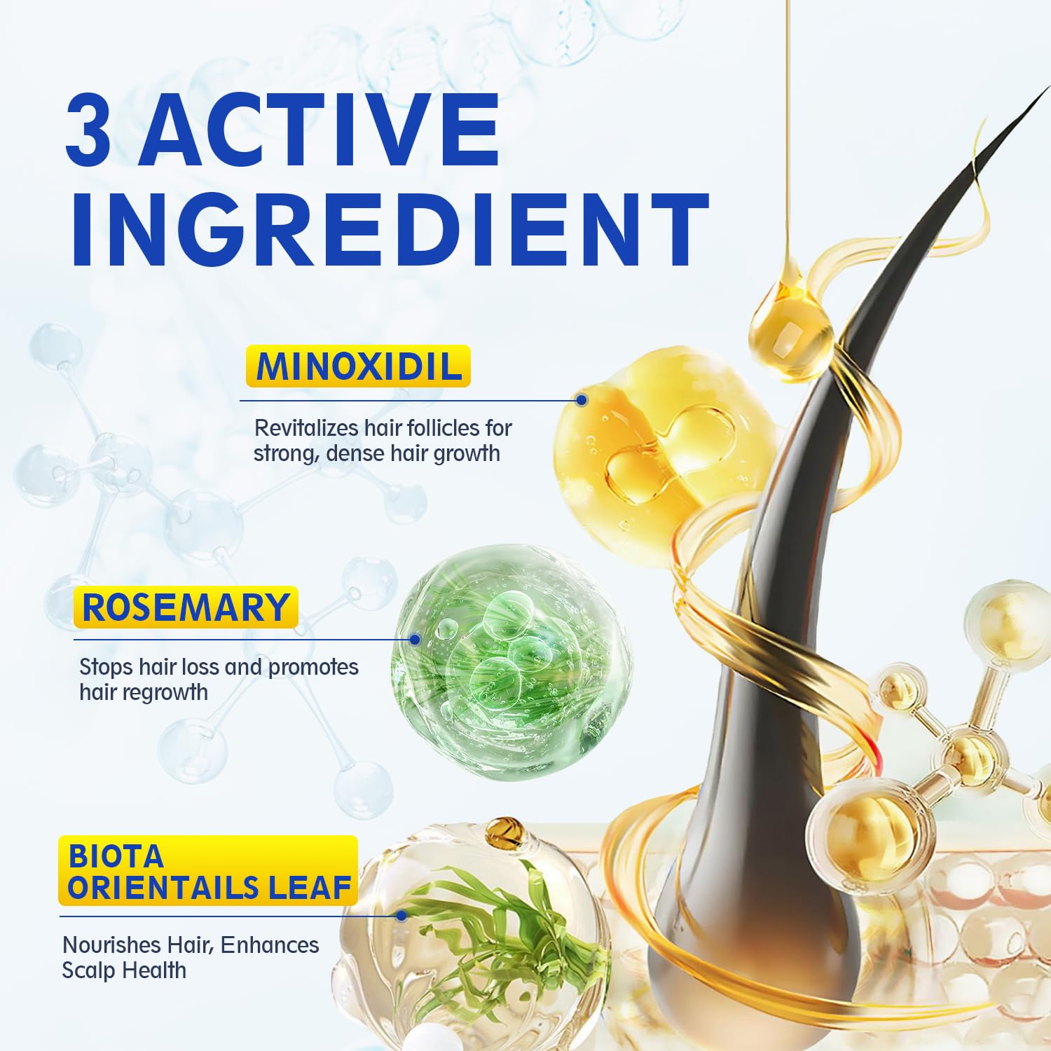 Eozier spray texture on skin demonstrating absorption and non-greasy feel