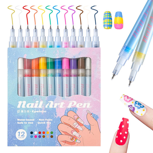 EpenGo front packaging showing 12 colorful pens and kit benefits