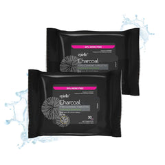 Epielle front packaging showing two resealable packs and branding benefit: convenient cleansing