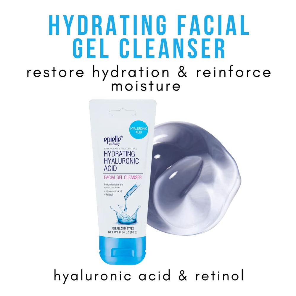 Epielle retinol under eye patches applied beneath eye showing reduced puffiness