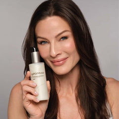 Epionce cleanser on vanity showing everyday skincare integration