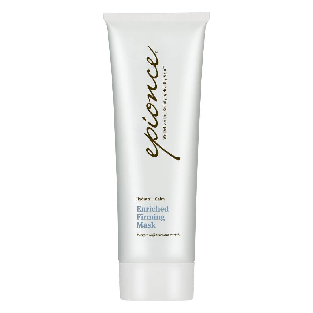 Epionce jar front showing Enriched Firming Mask for visible hydrated skin
