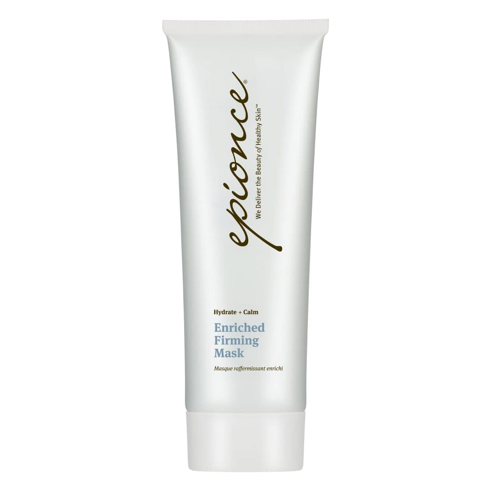 Epionce jar front showing Enriched Firming Mask for visible hydrated skin
