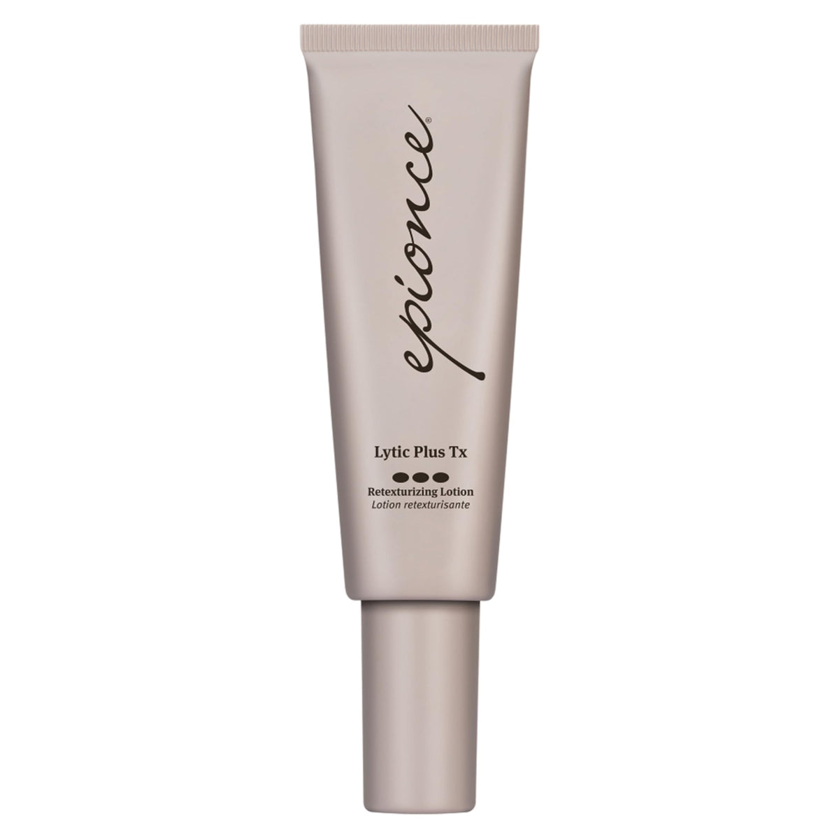 Epionce Lytic Tx front packaging showing clinical design and clarity benefit