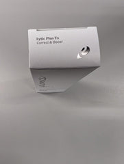 Epionce Lytic Tx beside a coin to show bottle size and travel-friendly scale