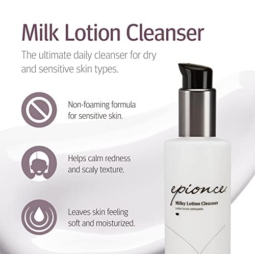 Epionce pump close-up dispensing lotion, convenience and control benefit