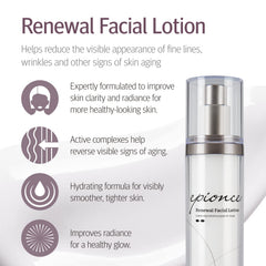 Epionce pump dispenser close-up illustrating hygienic, controlled product dosing