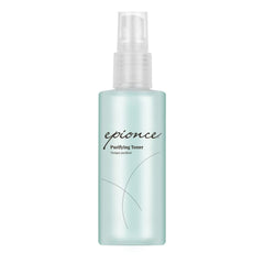 Epionce purifying toner front bottle showing label and pump for skincare clarity