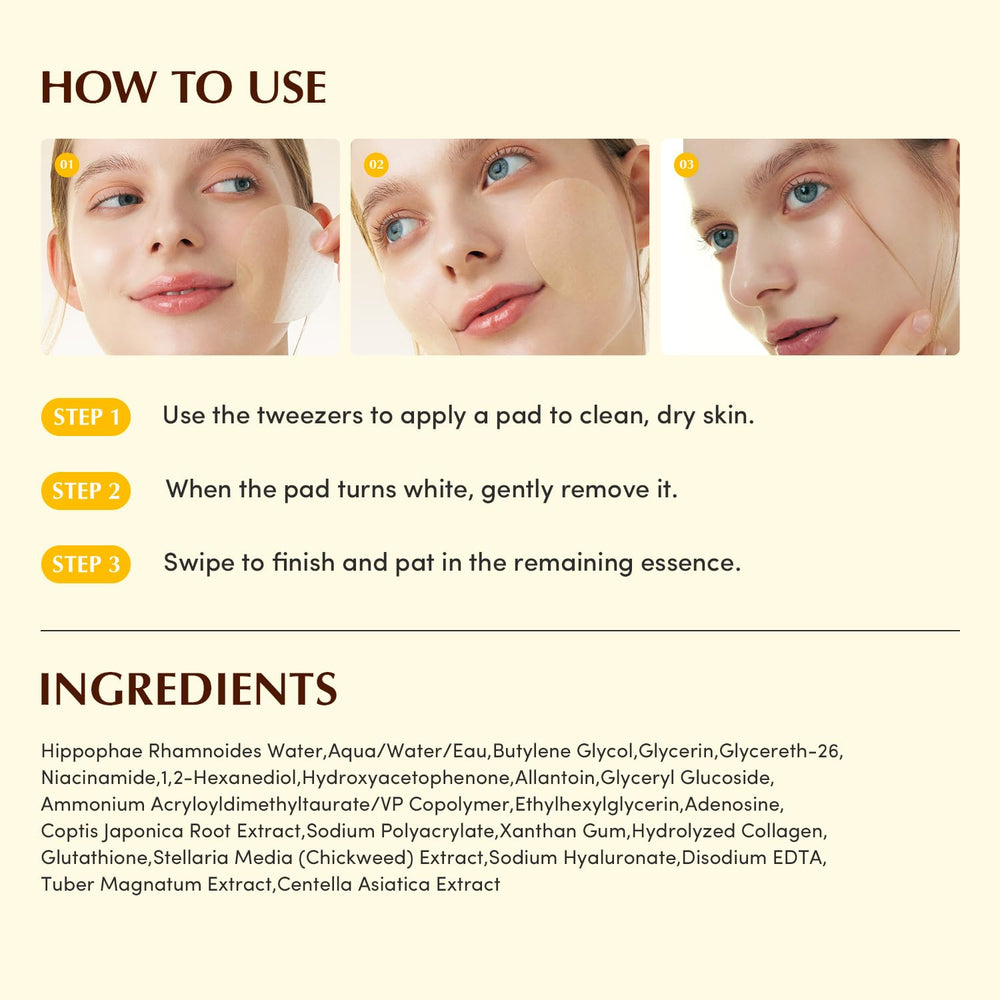 EQQUALBERRY before and after comparison showing improved skin texture