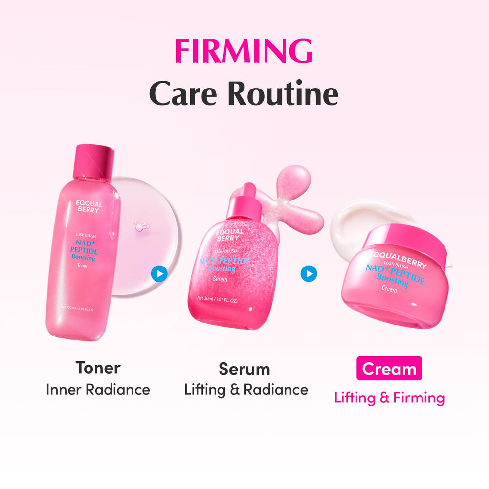 EQQUALBERRY illustrative before and after texture comparison suggesting smoother skin