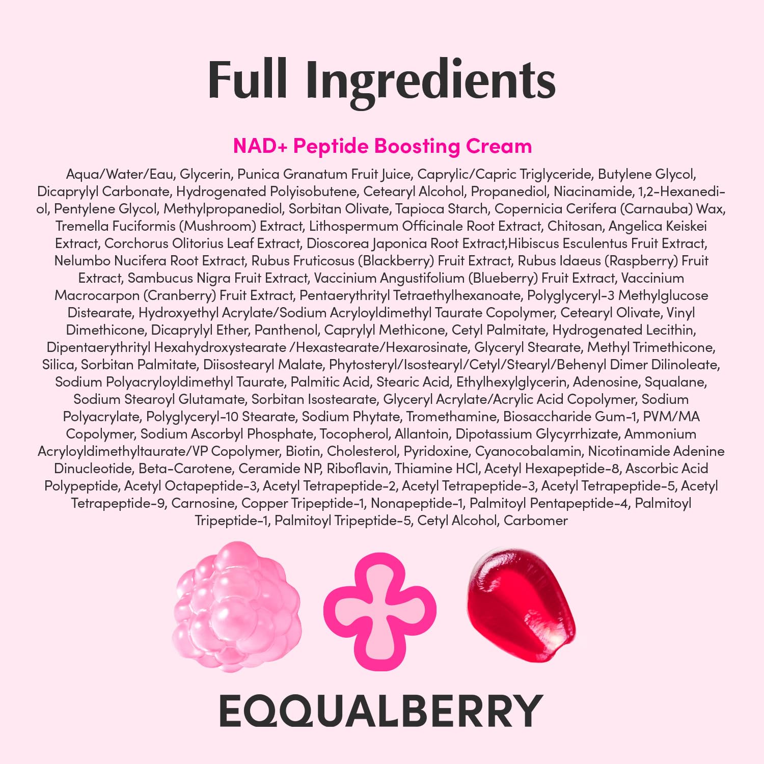EQQUALBERRY travel-ready jar and pouch demonstrating portability for on-the-go care