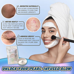 EquSym close-up of ultra-fine pearl powder texture for smooth finish