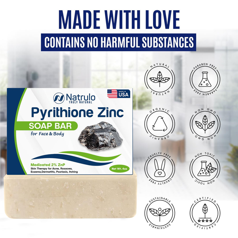Erbaid label close-up highlighting 2% pyrithione zinc active