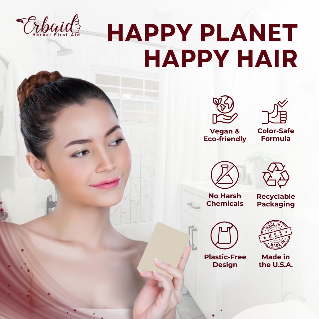 Erbaid Batana label detail emphasizing natural ingredients and origin
