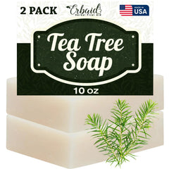 Erbaid bar front packaging showing natural cleanser benefits